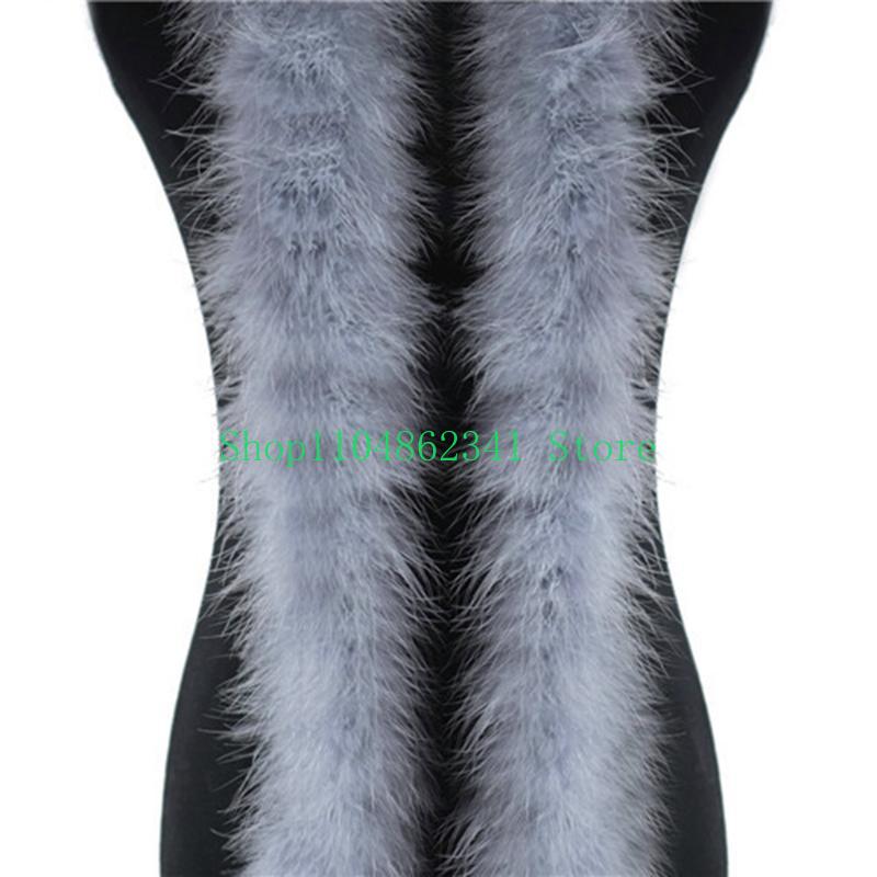 Feather Trim Marabou - 2 yards pluizige maraboe veren boa