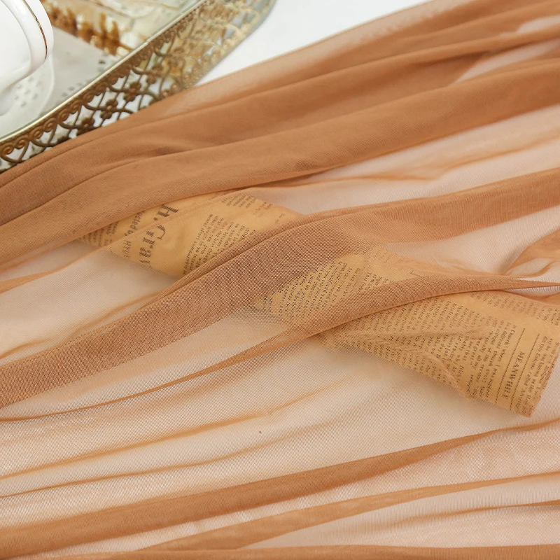 Crystal Mesh Fabric - 150x100cm Hoge Elasticiteit Power Mesh Stof