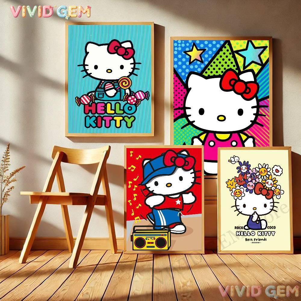 Embroidery Embellishments - VIVID GEM 5D diamant schilderij Sanrio