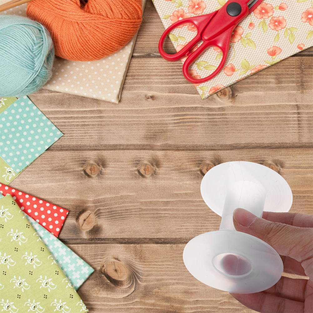 5 stuks plastic draadspoelen,  - Embroidery Craft recensie en prijs