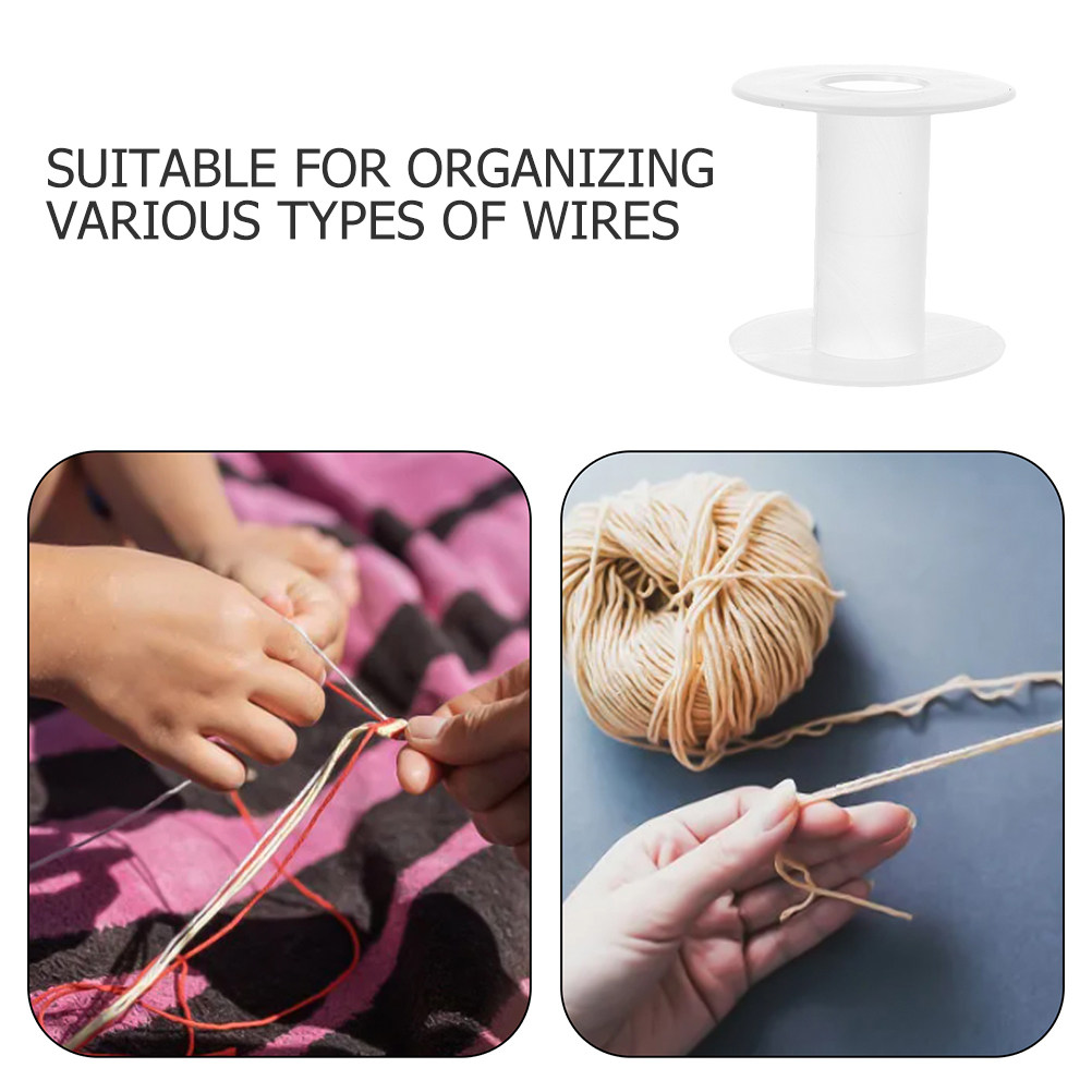 5 stuks plastic draadspoelen,  - Embroidery Craft recensie en prijs