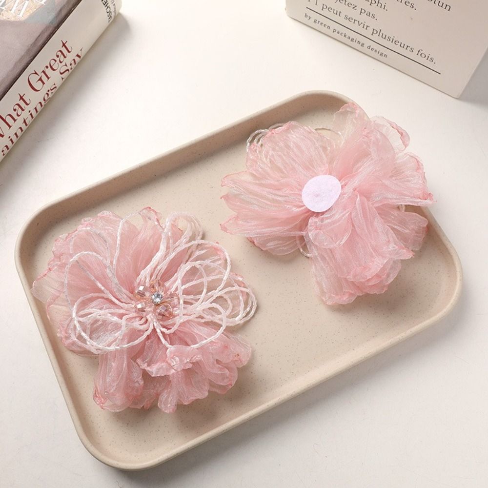 Organza Bloemenpatch met Krist - Crystal Mesh Fabric recensie en prijs