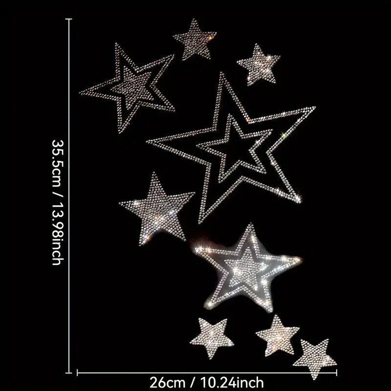 Glinsterende strass Hot stampi - Hotfix Rhinestone Sheet recensie en prijs