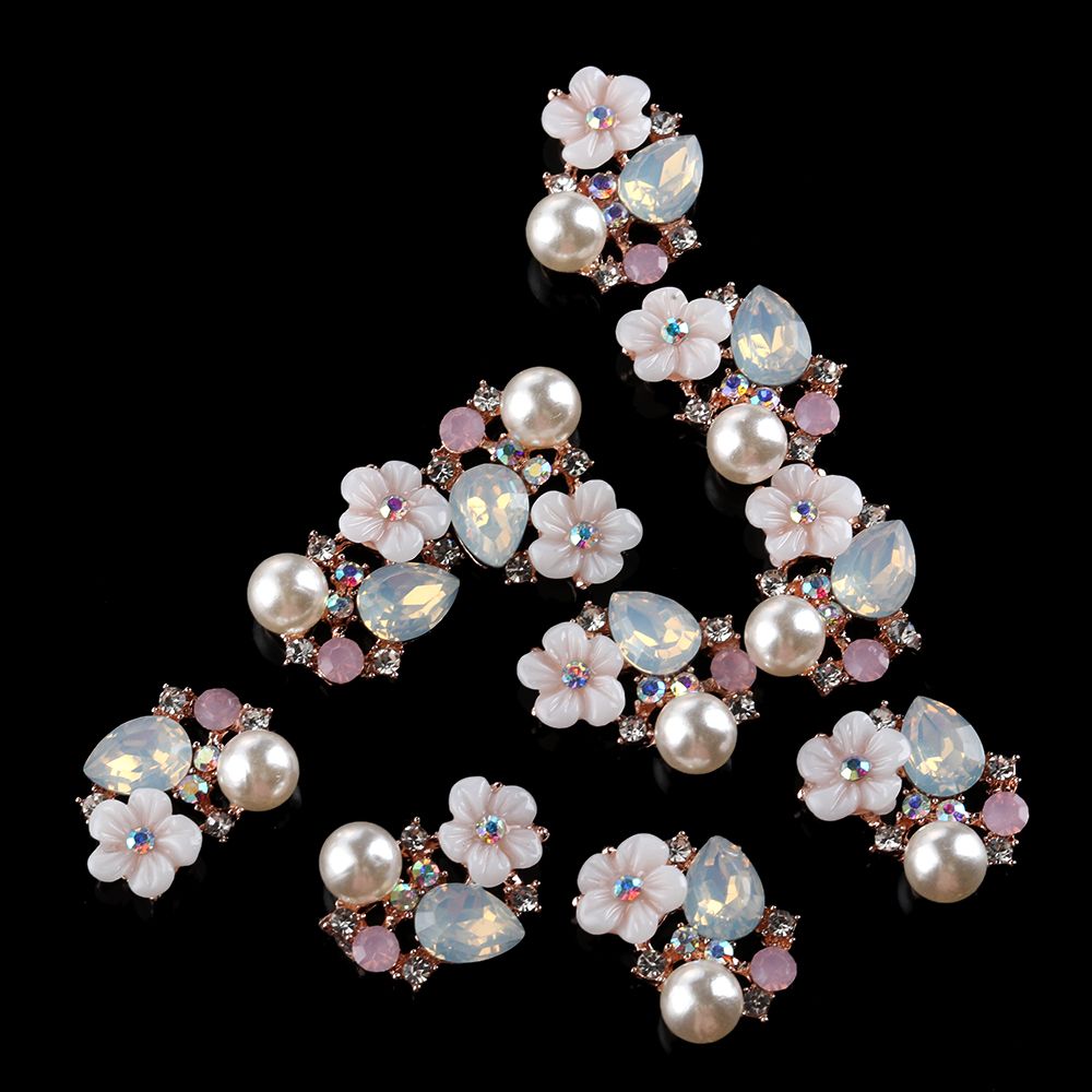 10 stuks geplateerde kleding-a - Sew On Rhinestone recensie en prijs
