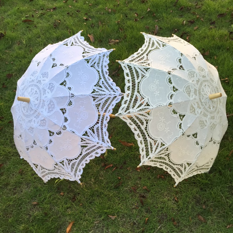 Nieuwe vintage kantparaplu met - Embroidery Craft recensie en prijs