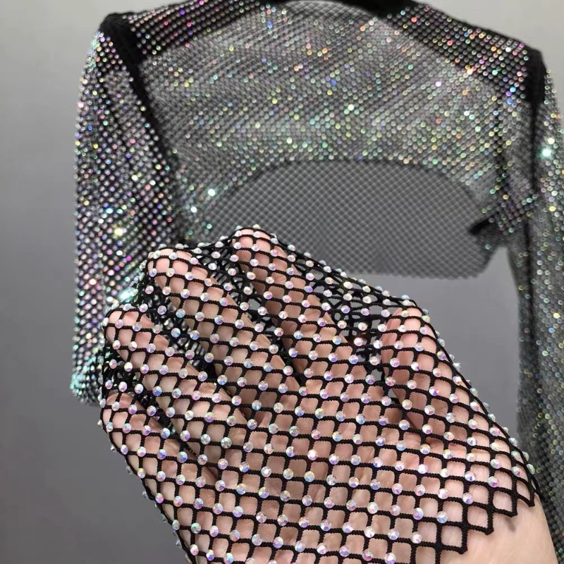 50x120 cm Naaien Steentjes Mes - Crystal Mesh Fabric recensie en prijs