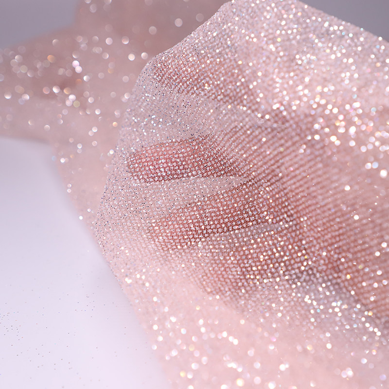100/300/500cm X150cm Glanzende - Crystal Mesh Fabric recensie en prijs