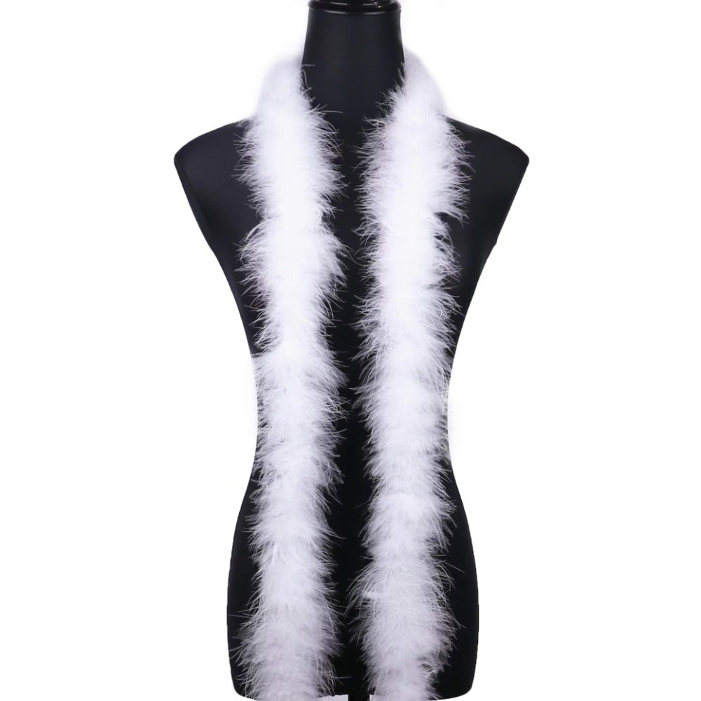 2 meter Marabou Feather Boa Ma - Feather Trim Marabou recensie en prijs