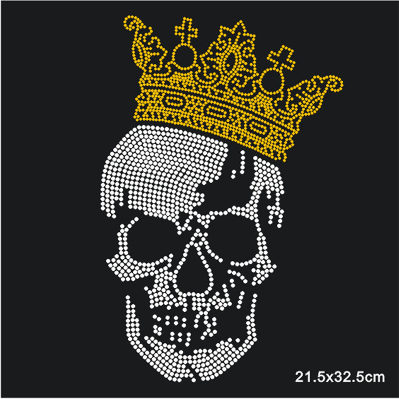 Schedel Patch, Ijzer Op Transf - Hotfix Rhinestone Sheet recensie en prijs