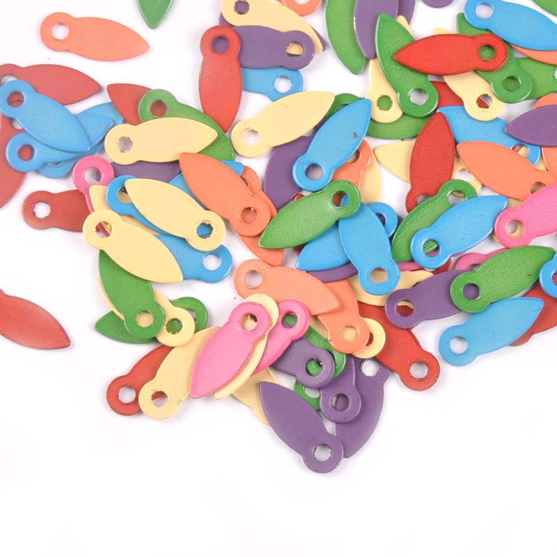 100 Stuks Veelkleurige Brads V - Embellishments For Scrapbooking recensie en prijs