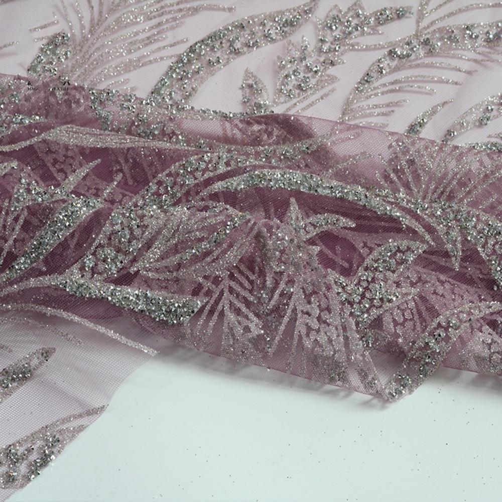 10 Hot Stamping Poederpatroon  - Crystal Mesh Fabric recensie en prijs